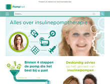 Tablet Screenshot of pompnet.nl